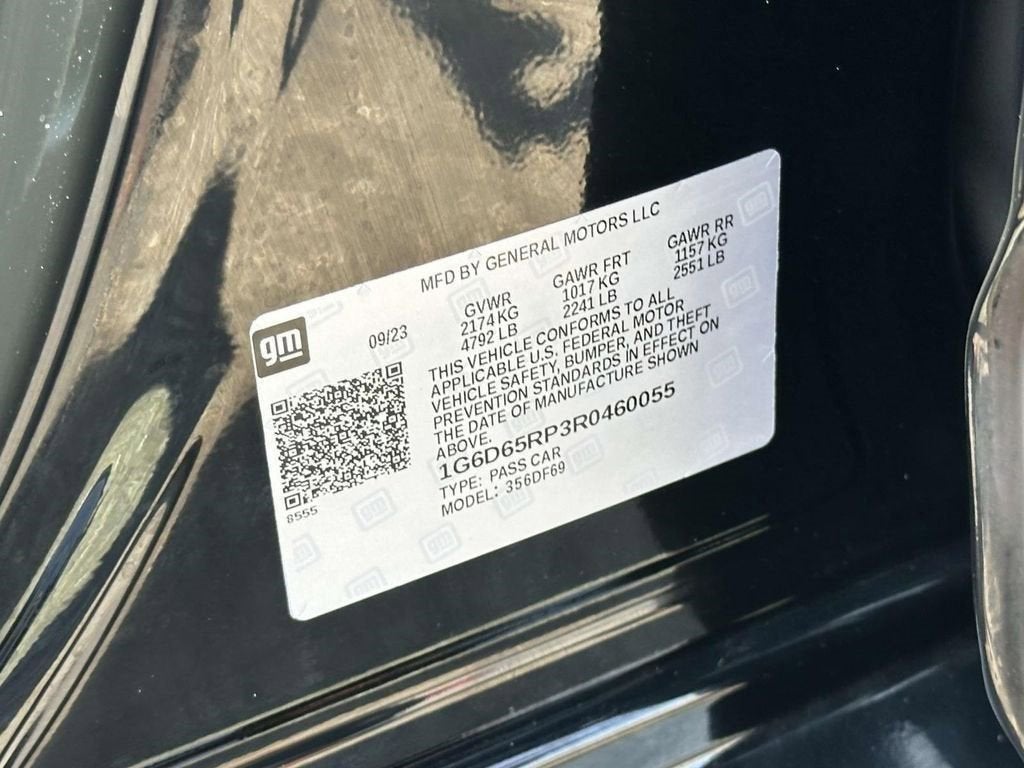 2024 Cadillac CT4-V V-Series Blackwing