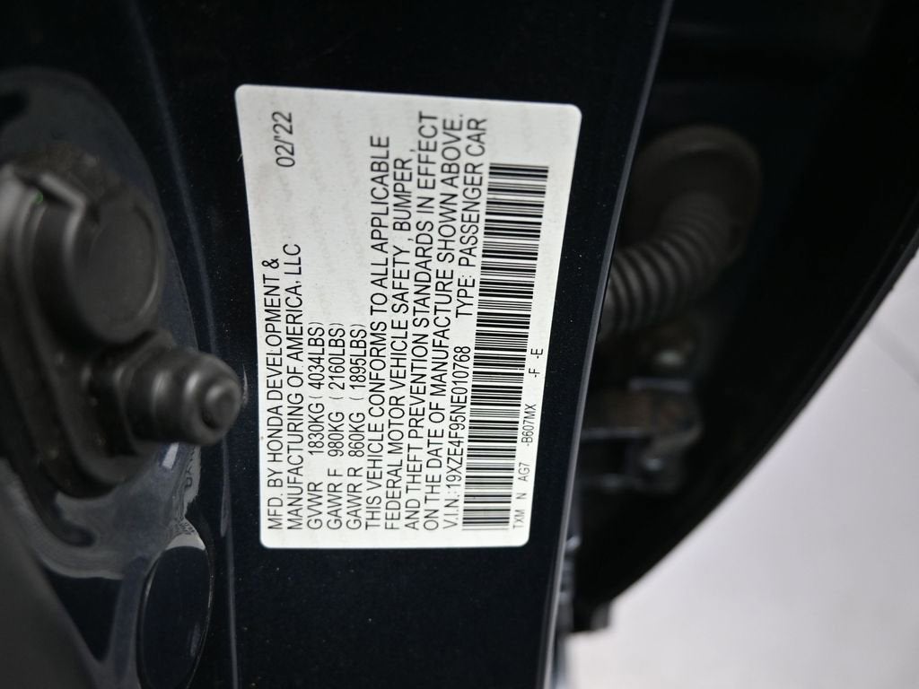 2022 Honda Insight Touring