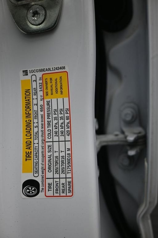 2020 Chevrolet Colorado 2WD Work Truck