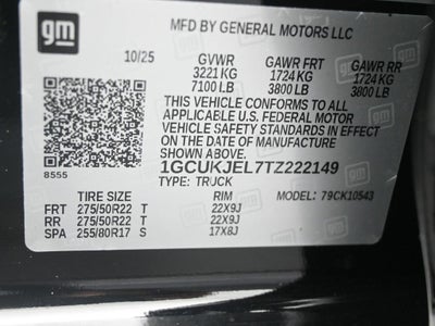 2026 Chevrolet Silverado 1500 High Country