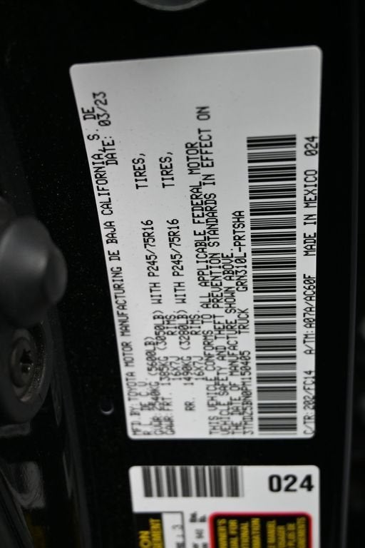 2023 Toyota Tacoma 4WD SR5