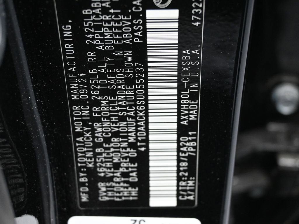 2025 Toyota Camry LE