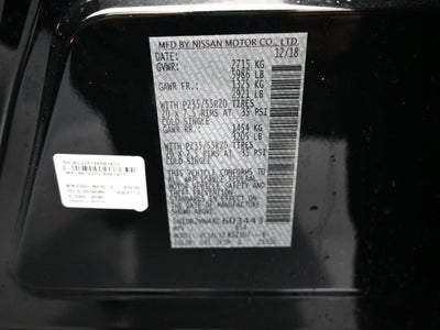 2019 Nissan Pathfinder Platinum