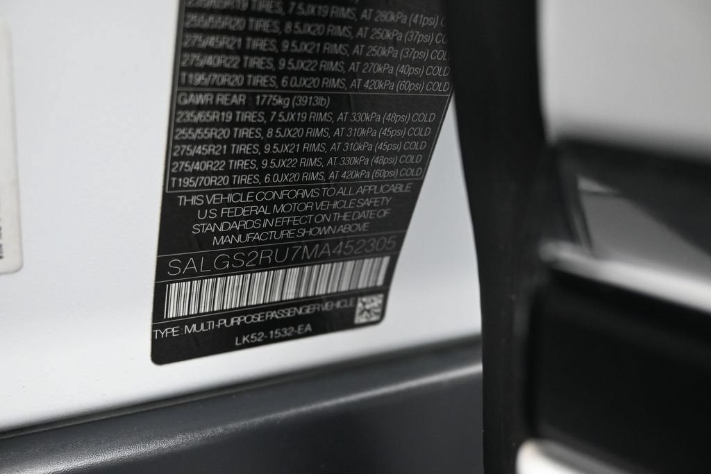 2021 Land Rover Range Rover Westminster