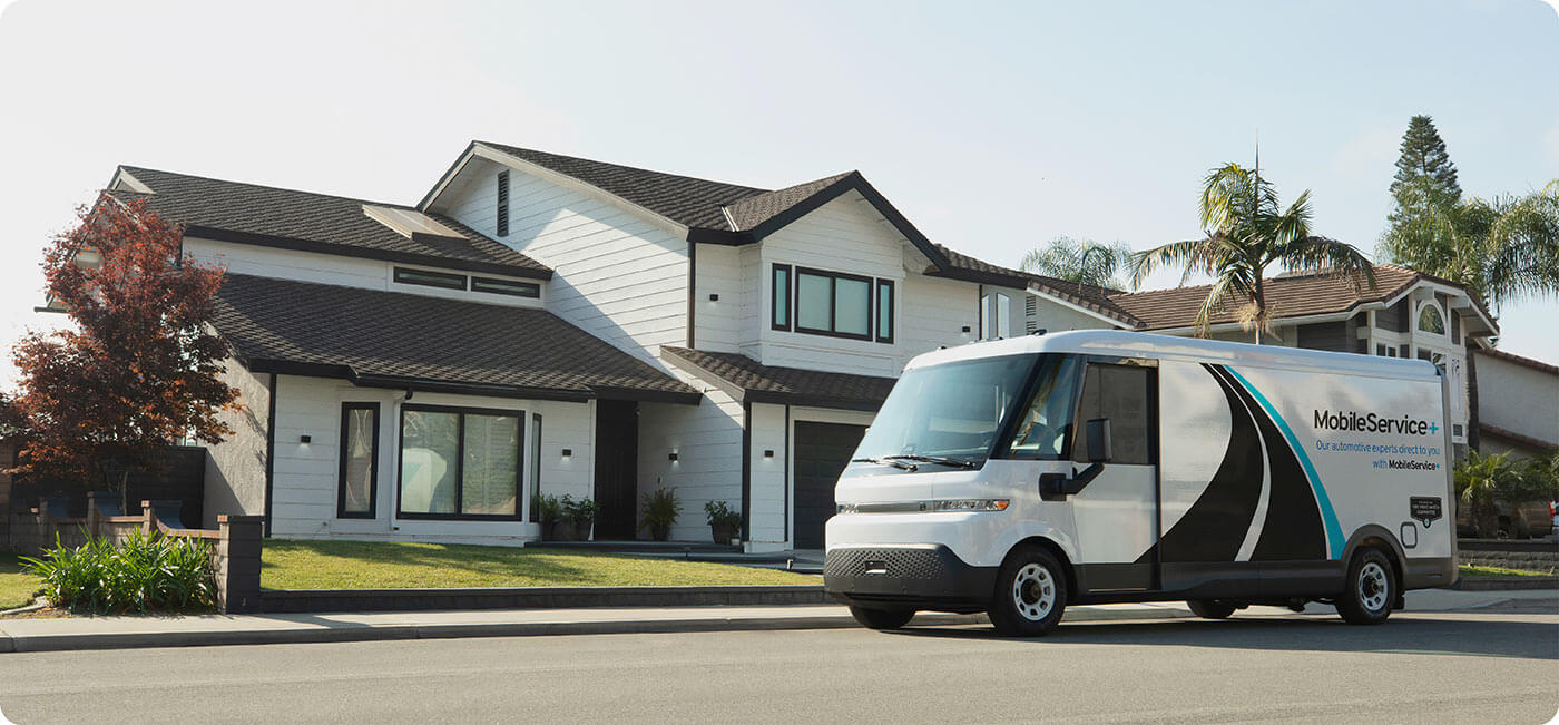 Mobile-service-vehicle-parked